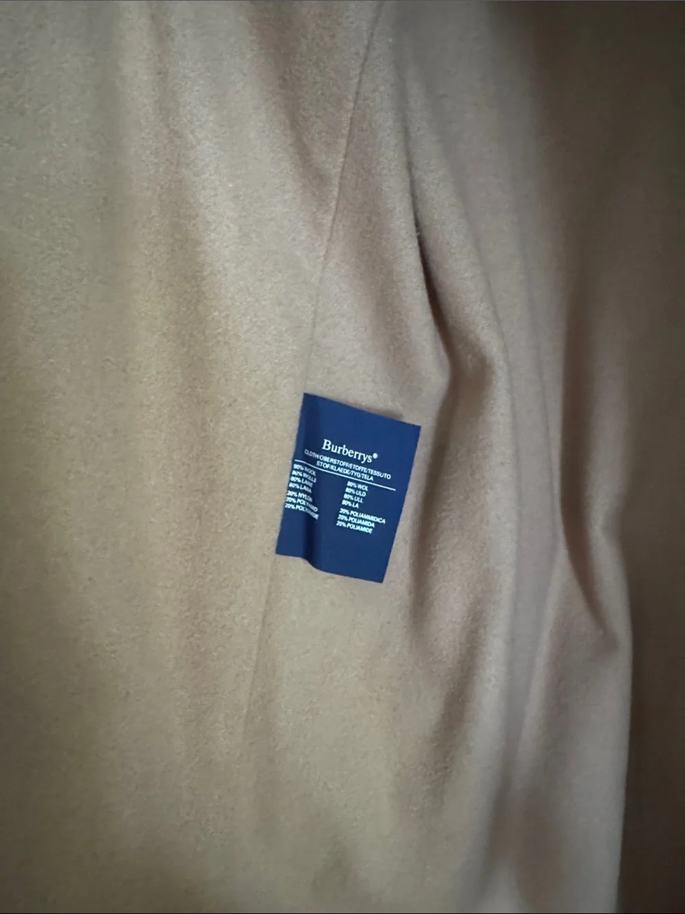 Burberry classic double